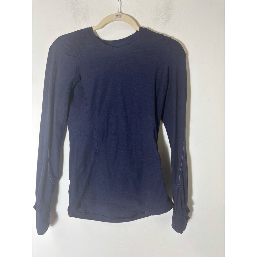 lululemon athletica Navy Long Sleeve Top